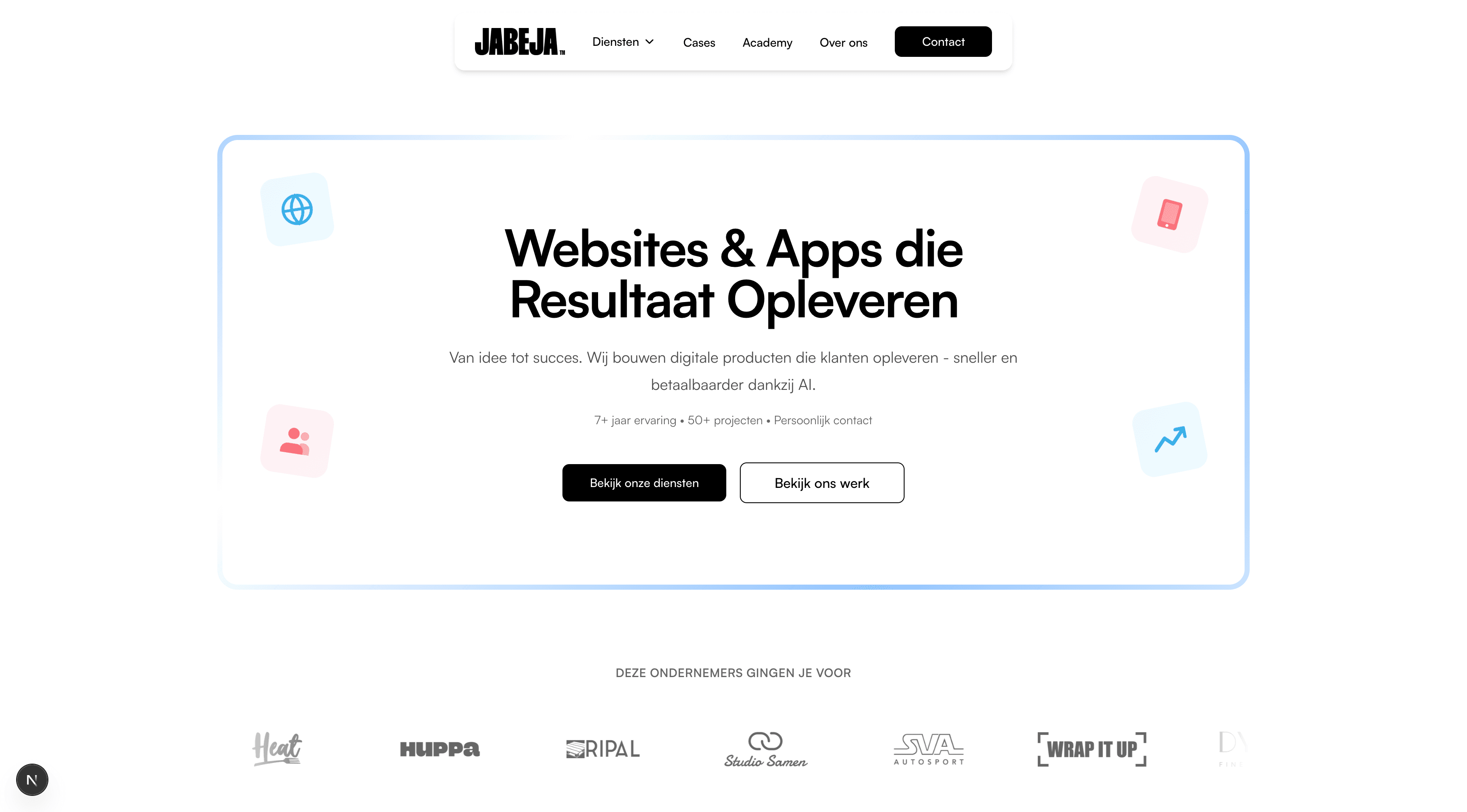 Jabeja's Nieuwe Website Is Live!